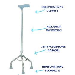 Laska Inwalidzka – Trójnóg AR-016 Armedical