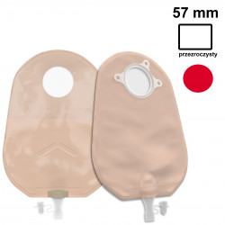 413438 Soft Tap Worek Urostomijny 57 mm z Kranikiem 2-częściowy ConvaTec Natura