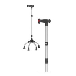 Czwórnóg z uchwytem laski uniwersalnej 16/MR.LU Mikirad