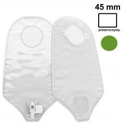 401544 Worek Dwuczęściowy Urostomijny ConvaTec Natura AccuSeal 45mm