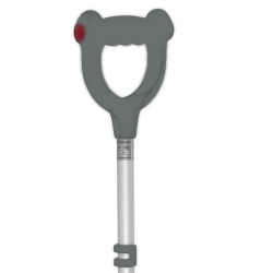 Trójnóg z uchwytem laski zamkniętej 15/MR.L Mikirad