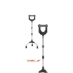 Trójnóg rehabilitacyjny do chodzenia z miękkim zamkniętym uchwytem 15/MR.L"M" Mikirad