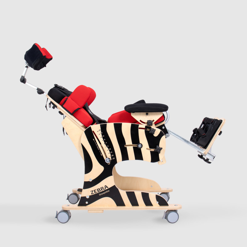 Fotelik Rehabilitacyjny ZEBRA Invento Akces Med, Komfort, Stabilizacja i Wszechstronność