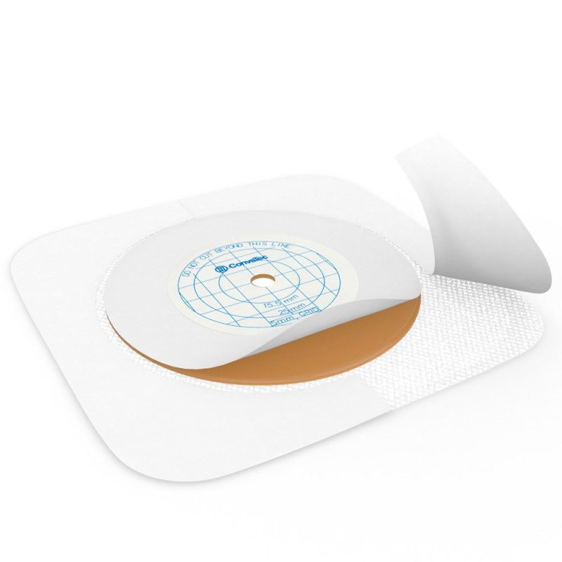 411642 Płytka Stomijna ConvaTec Pediatryczna Little Ones 4.8-31 mm Stomahesive z Elastycznym Kołnierzem