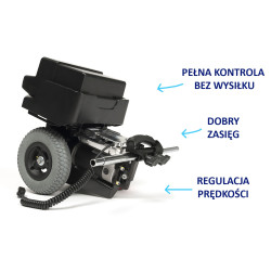 Elektryczne wspomaganie dla opiekuna V-Drive HD przystawka Vermeiren