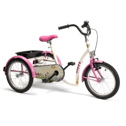 Rower rehabilitacyjny trójkołowy HAPPY dla dziewczynek w wieku 8-13 lat