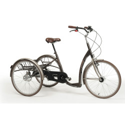 Vintage Rower Rehabilitacyjny Trójkołowy dla Dorosłych w Stylu Retro Vermeiren – Komfort i Klasyka