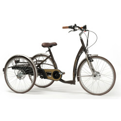 VINTAGE-E: Elektryczny Rower Rehabilitacyjny Trójkołowy Vermeiren dla dorosłych w Stylu Retro