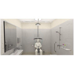 Podnośnik Sufitowy Luna Winncare – Innowacja i Bezpieczeństwo w Opiece Nad Pacjentami