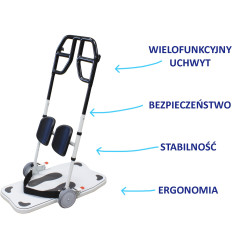 Platforma do tranferu pacjenta z multi-uchwytem Easy Move Herdegen