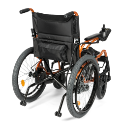 Elektryczny Wózek Inwalidzki Electric-TIM I Timago – Duże Koła, Bezpieczeństwo w Każdym Terenie