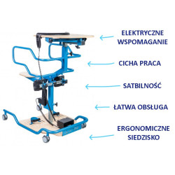 Pionizator statyczny z elektrycznym wspomaganiem – LIFTER Akces Med