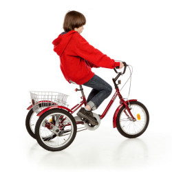 Rower trójkołowy TOLEK 16” – kompaktowy, stabilny, bezpieczny