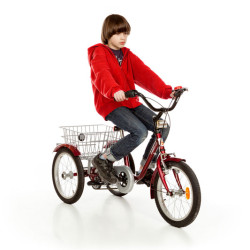 Rower trójkołowy TOLEK 16” – kompaktowy, stabilny, bezpieczny