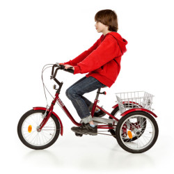 Rower trójkołowy TOLEK 16” – kompaktowy, stabilny, bezpieczny