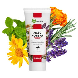 Maść końska rozgrzewająca EkaMedica 200 ml