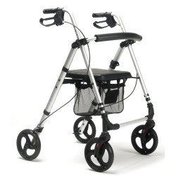 Komfortowy balkonik Eco-Plus Vermeiren z regulowanym siedziskiem