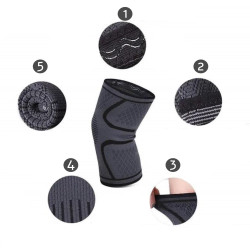 Stabilizator Kolana Opaska Dla Sportowców Elastyczna DrFit df 1151