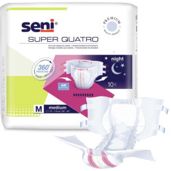 Super Seni Quatro pieluchomajtki na rzepy dla seniora