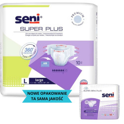 Super Seni Plus pieluchomajtki dla dorosłych zapinane na rzepy