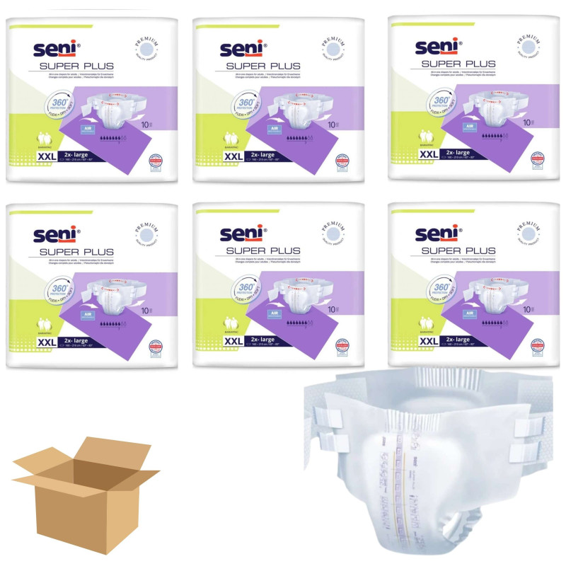 Super Seni Plus pieluchomajtki dla dorosłych zapinane na rzepy