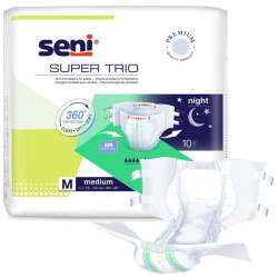 Super Seni Trio pieluchomajtki dla dorosłych zapinane na rzepy Super Seni Trio pieluchomajtki dla dorosłych zapinane na rzepy