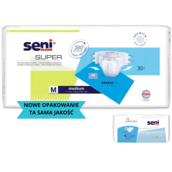 Super Seni pieluchomajtki na rzepy dla seniora