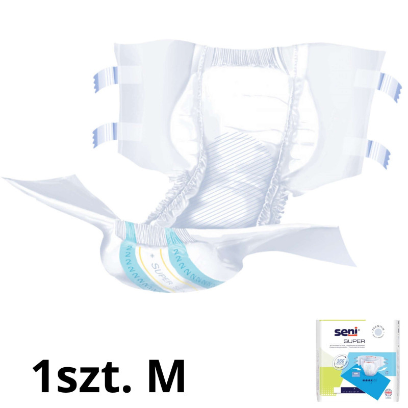 Super Seni pieluchomajtki na rzepy dla seniora