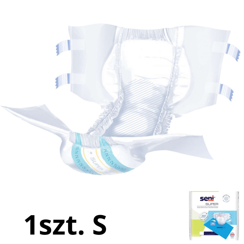 Super Seni pieluchomajtki na rzepy dla seniora