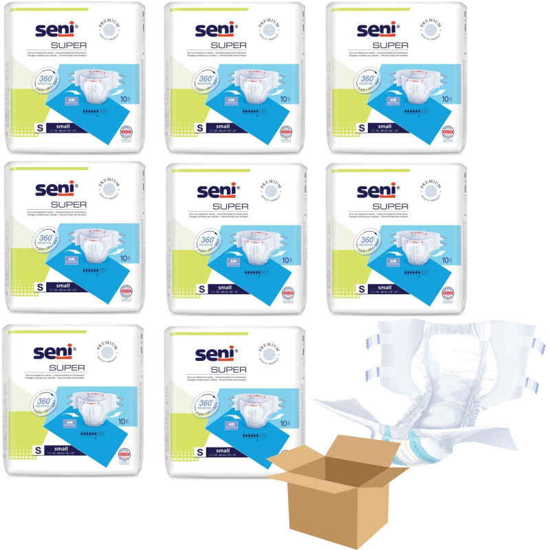 Super Seni pieluchomajtki na rzepy dla seniora