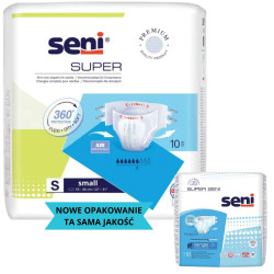 Super Seni pieluchomajtki na rzepy dla seniora