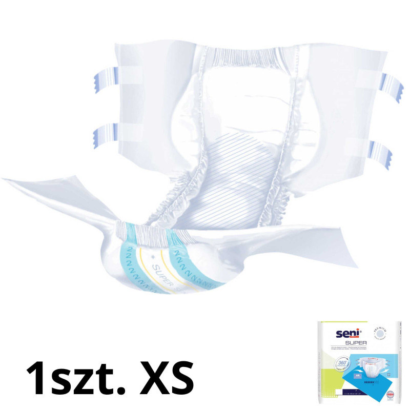 Super Seni pieluchomajtki na rzepy dla seniora