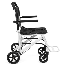 Wózek inwalidzki stalowy z funkcją transportową MOBIL-TIM Timago