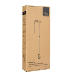 Laska inwalidzka aluminiowa składana  PrimeTim Timago