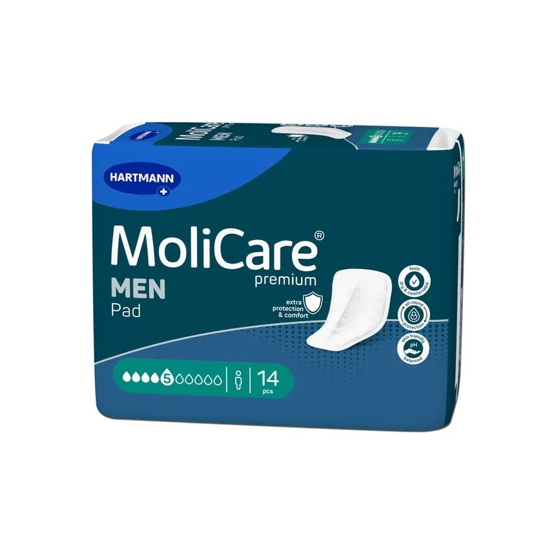 wkłady anatomiczne molicare premium men pad 5k