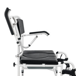 MASTER-TIM – Wózek prysznicowo-toaletowy 3w1 do transportu osób niepełnosprawnych Timago