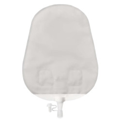 136780 Worek Urostomijny Jednoczęściowy SenSura Mio Convex Soft Maxi 10-50 mm Neutralny szary