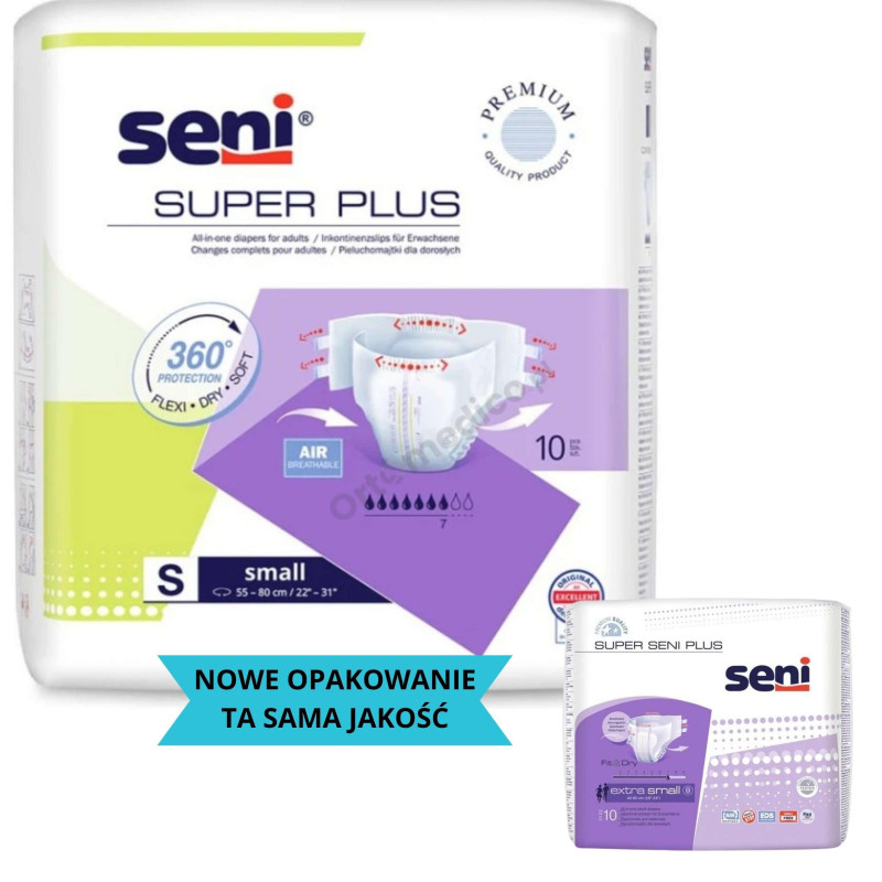 Super Seni Plus pieluchomajtki dla dorosłych zapinane na rzepy