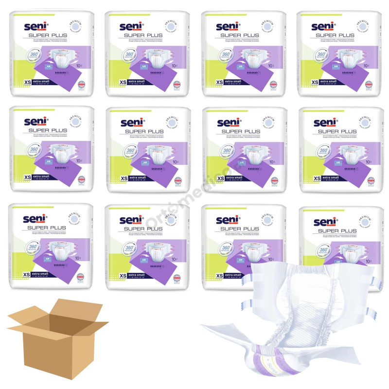 Super Seni Plus pieluchomajtki dla dorosłych zapinane na rzepy