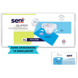 Super Seni pieluchomajtki na rzepy dla seniora