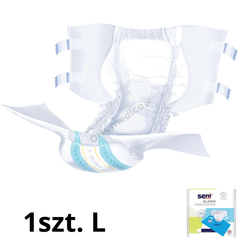 Super Seni pieluchomajtki na rzepy dla seniora