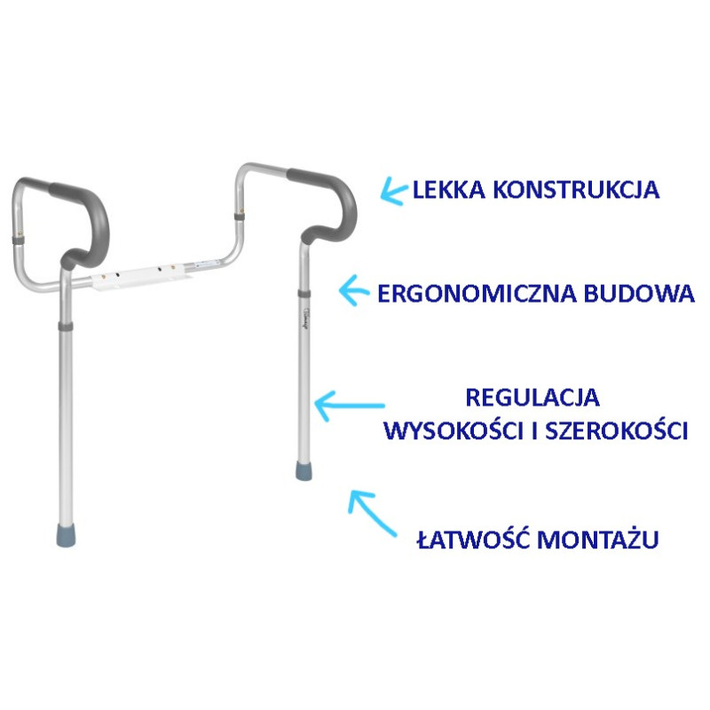 Przystawka toaletowa JMC-C 5300KD Timago – Komfort i bezpieczeństwo w łazience