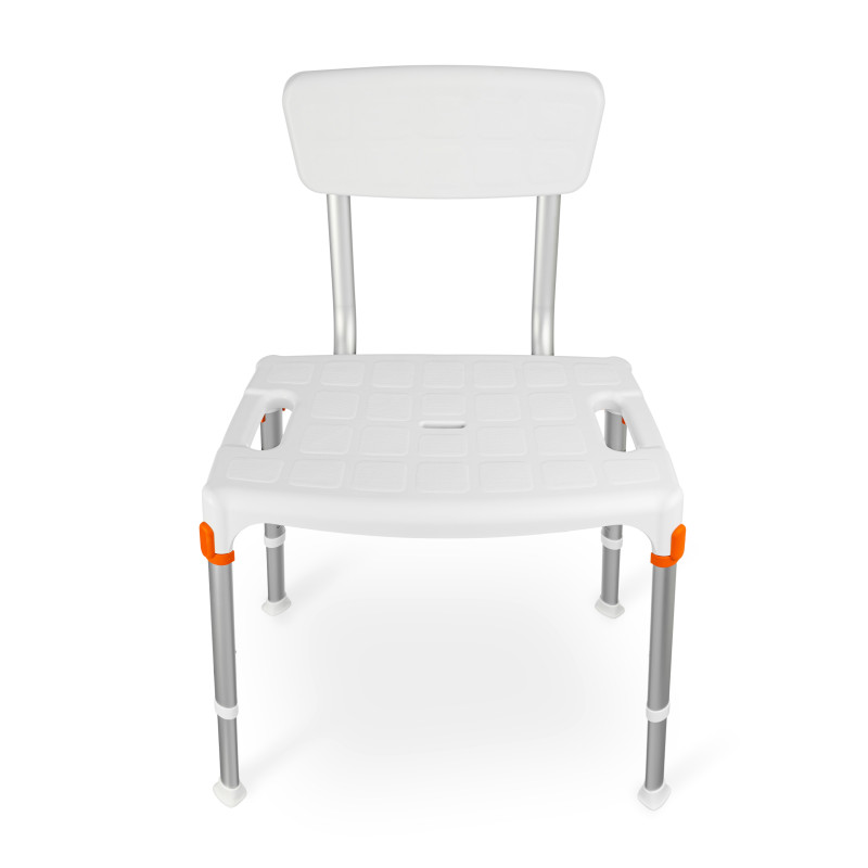 Taboret prysznicowy z oparciem i uchwytami bocznymi 3w1 KING-SS1BA-20 Timago – Wielofunkcyjność i komfort użytkowania