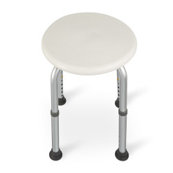 Taboret prysznicowy okrągły TGR-R KP-O 3432 Timago – Komfort i bezpieczeństwo w codziennej higienie