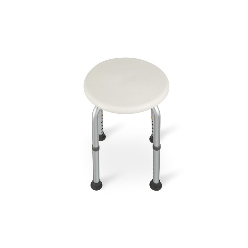 Taboret prysznicowy okrągły TGR-R KP-O 3432 Timago – Komfort i bezpieczeństwo w codziennej higienie