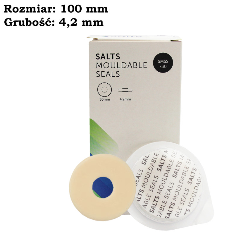 SMSL Secuplast Pierścień Uszczelniający Plastyczny SALTS 100mm x 4,2 mm Kołnierz