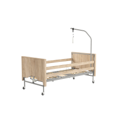 Łóżko rehabilitacyjne elektryczne DREAM-TIM Timago – Dąb Sonoma Komfortowe i bezpieczne wsparcie