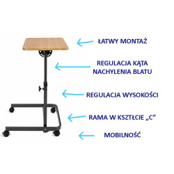 Stolik przyłóżkowy TableTIM Multi Timago