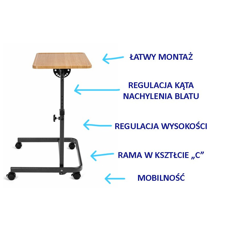 Stolik przyłóżkowy TableTIM Multi Timago