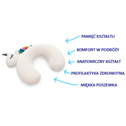 Poduszka ortopedyczna idealna do podróży UNICORN TIM Timago